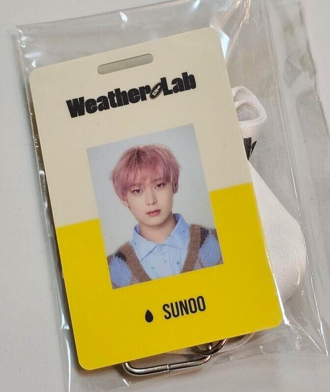 ENHYPEN SUNOO 2022 Season's Greetings Weather Lab ID card | eBay