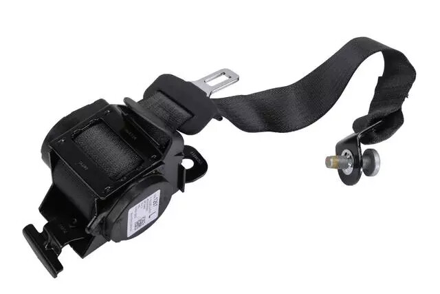 Genuine GM Jet Black Rear Driver Side Seat Belt with Retractor 19332345