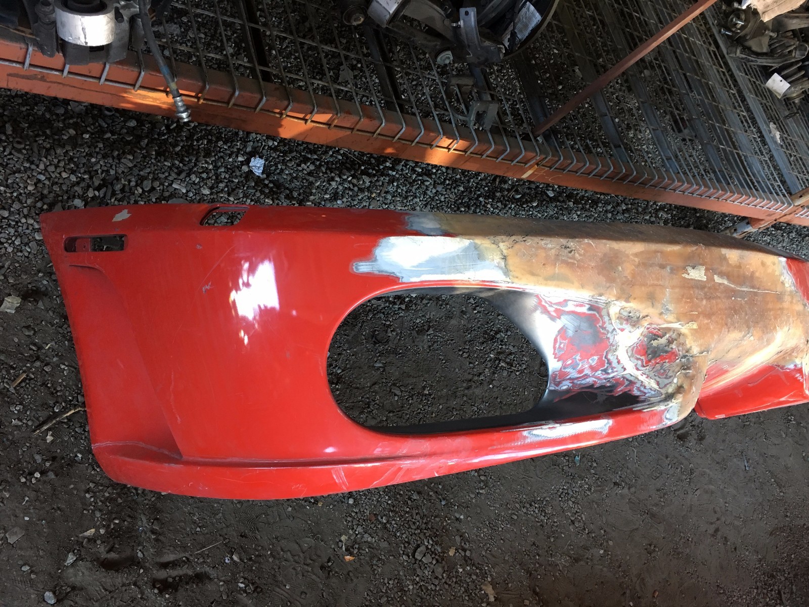 2005-2009 FERRARI F430 FRONT BUMPER COVER OEM FIBERGLASS