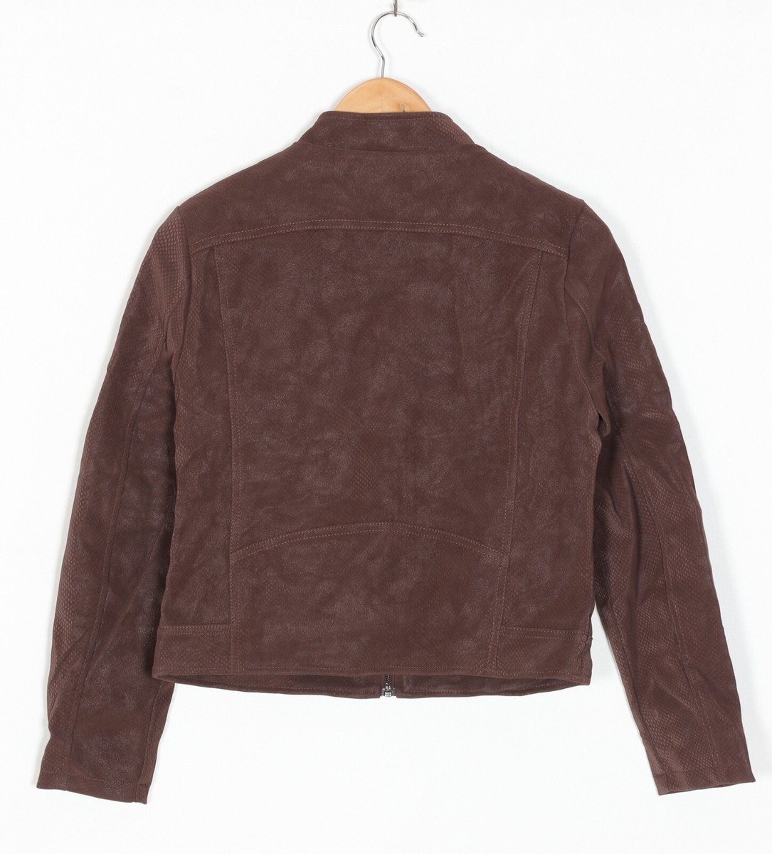 DESIGUAL Faux Suede Leather Jacket Women Size M MJ4563 | eBay DESIGUAL Faux Suede Leather Jacket Women Size M MJ4563 | eBay