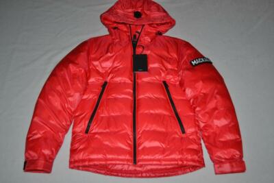 Mackage Men VIC Sateen Steppjacke Kapuze Punch Neu 36 38 40 42 44 46