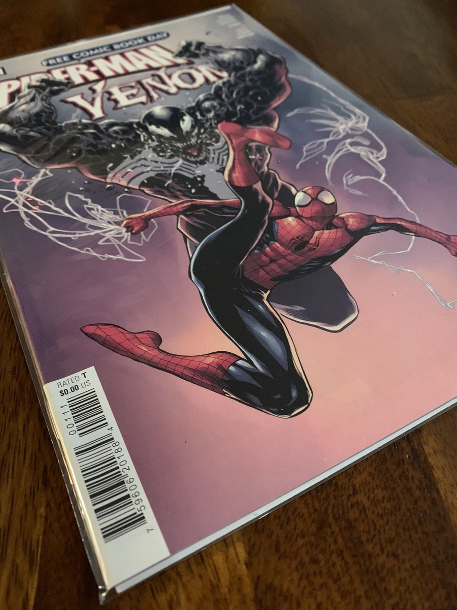 ✨FCBD 2021 MARVEL SPIDER-MAN VENOM #1 - UNSTAMPED COPY