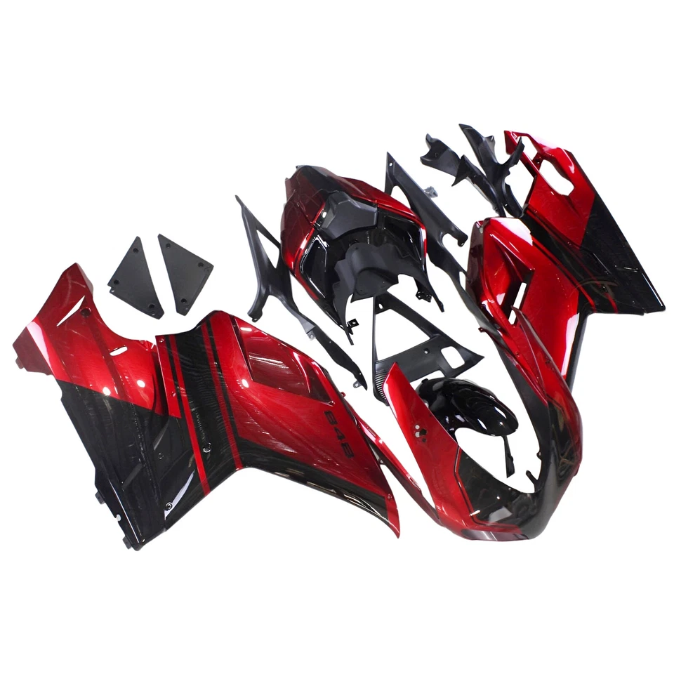 Bodywork For Ducati 1098 848 1198 2007 2008 2010 2011 2012 ABS Fairings Body Kit - Image 4 of 4