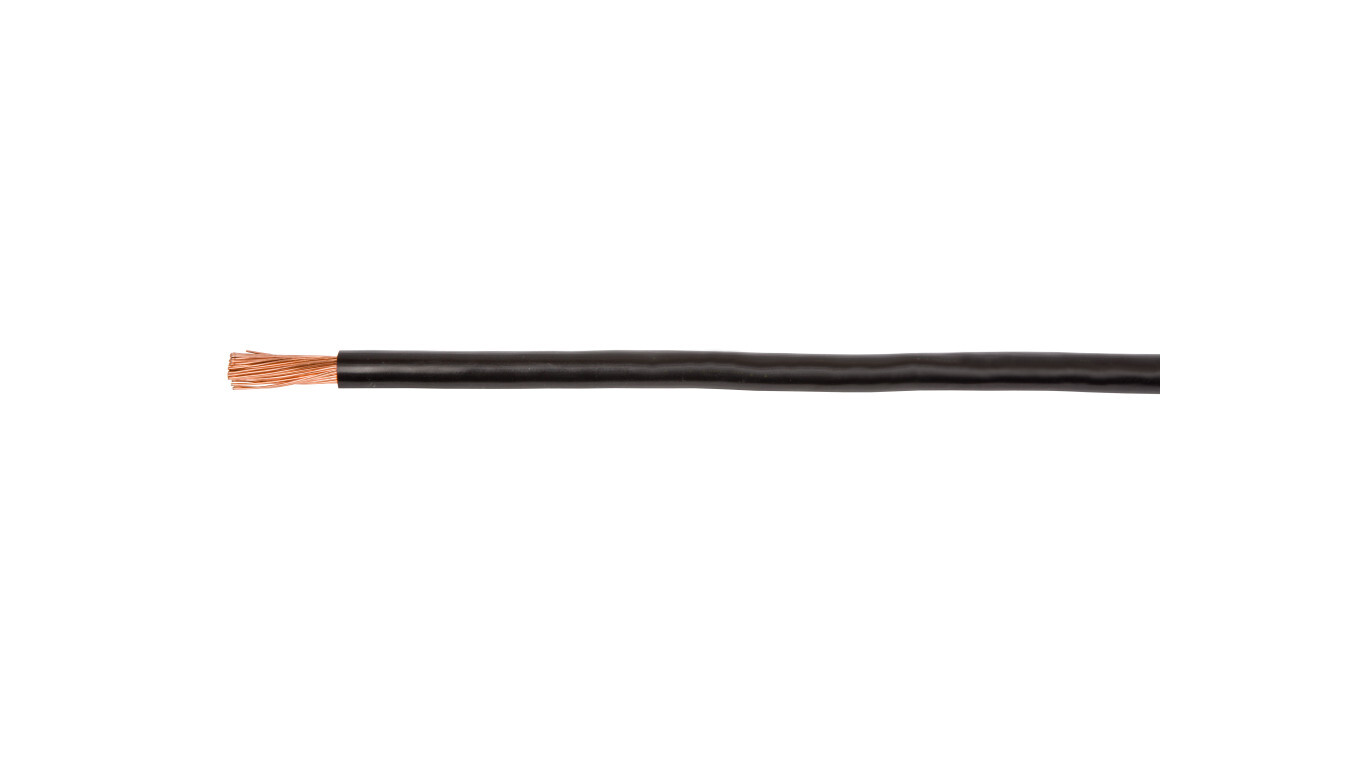 (1 disc) Installation cable H05V-K (LgY) 0.5 black /100m/ /T2UK