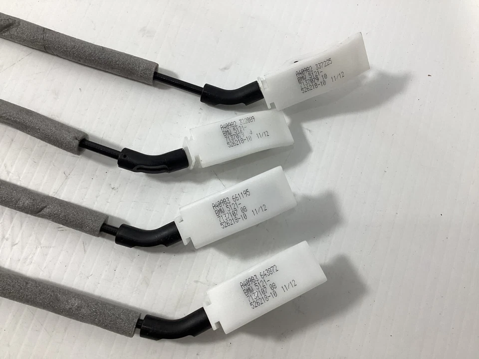 Juego de 4 cables Bowden de liberación de manija abridor de puerta interior BMW X5 2007-2016 OEM. Foto 2 de 4