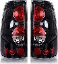 AUTOSAVER88 Tail Lights Assembly Compatible with 1999-2006 Chevy Silverado 1500