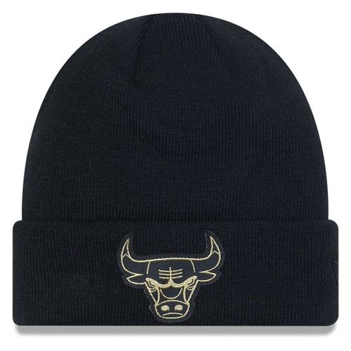 Bonnet (Beanie) New Era Chicago Bulls - Multi Patches - Hiver - 60% Polyester, 40% Acrylique