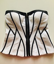 Woman BEBE corset Top Size M -6