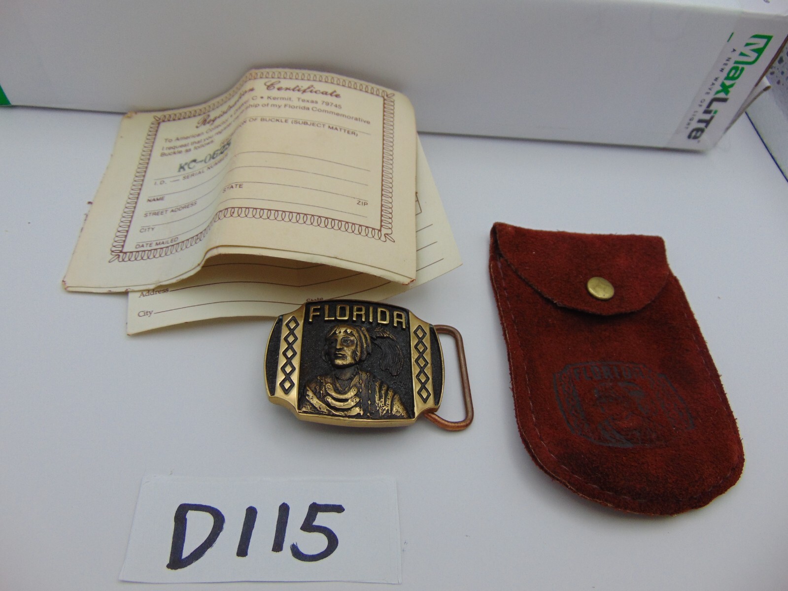 Heritage Mint Registered Collection Solid Bronze … - image 1