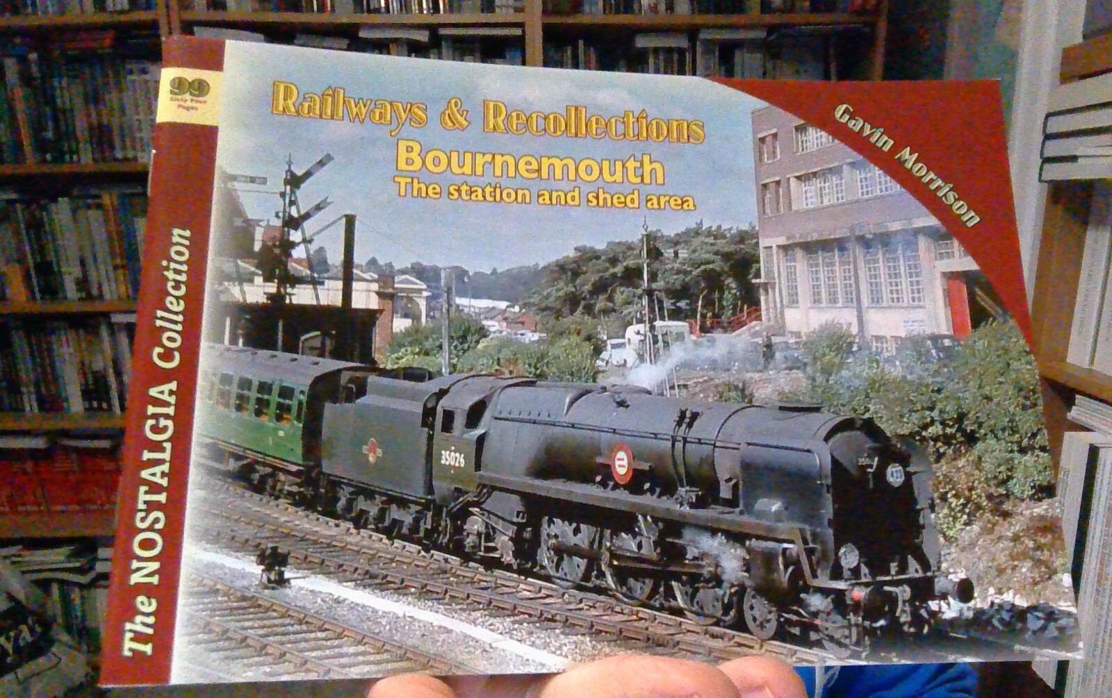 Railways & Recollections Bournemouth Gavin Morrison paperback free postage new