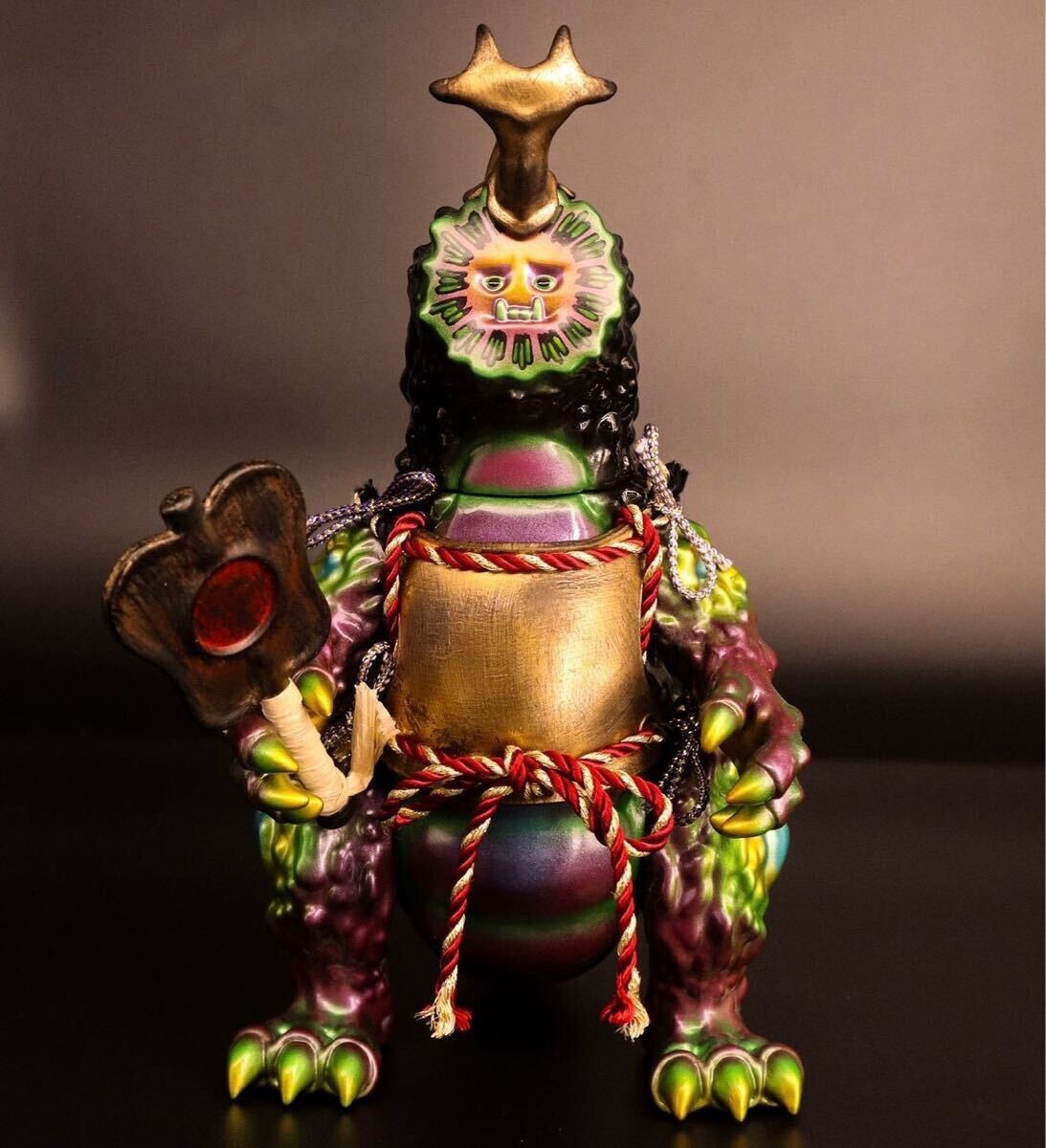 Goya Kaiju Bitter Melon Monster Toy Fields Kabuto ver. Vinyl Toy