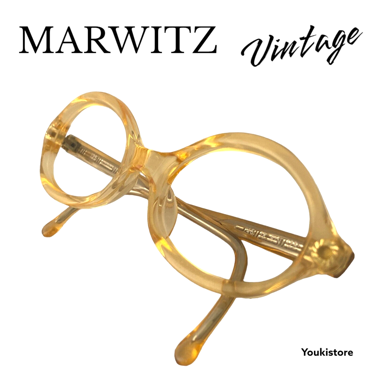 MARWITZ occhiali da vista FIN 46 18 125 ULTRA RARE VINTAGE 50