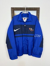 Vintage 90's Nike Netherlands Football Jacket Holland Soccer Windbreaker Track L