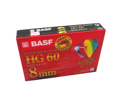 BASF HG 60 8MM Standard Master HighGrade Kassette Cassette Camcorder NEU SEALED