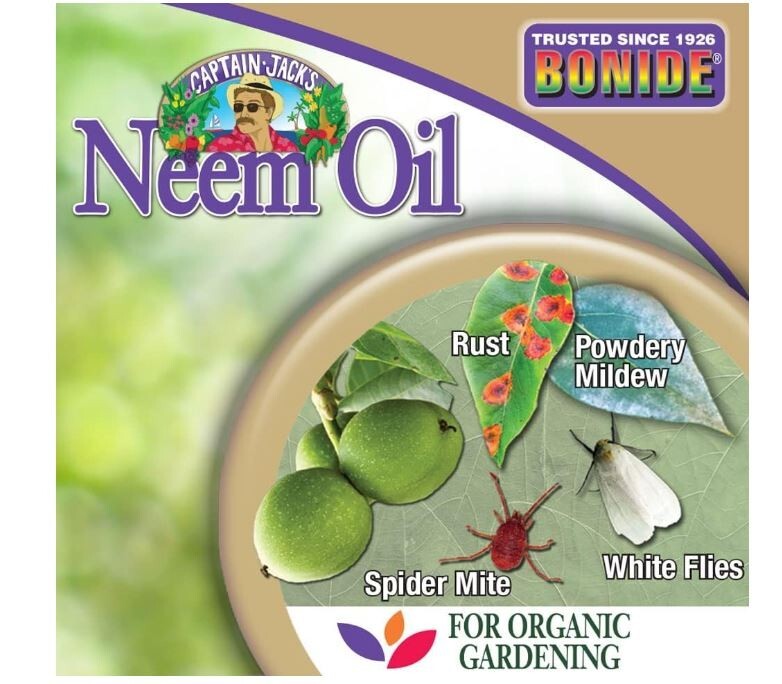 Bonide 0226-P Neem Oil 32 Oz Organic Ready To Use Fungicide Insecticide