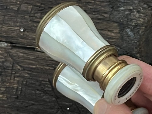 Antique Opera Glasses Jena Glass Germany T.E. Dickenson & Co. Buffalo NY 19th C. - Picture 21 of 24