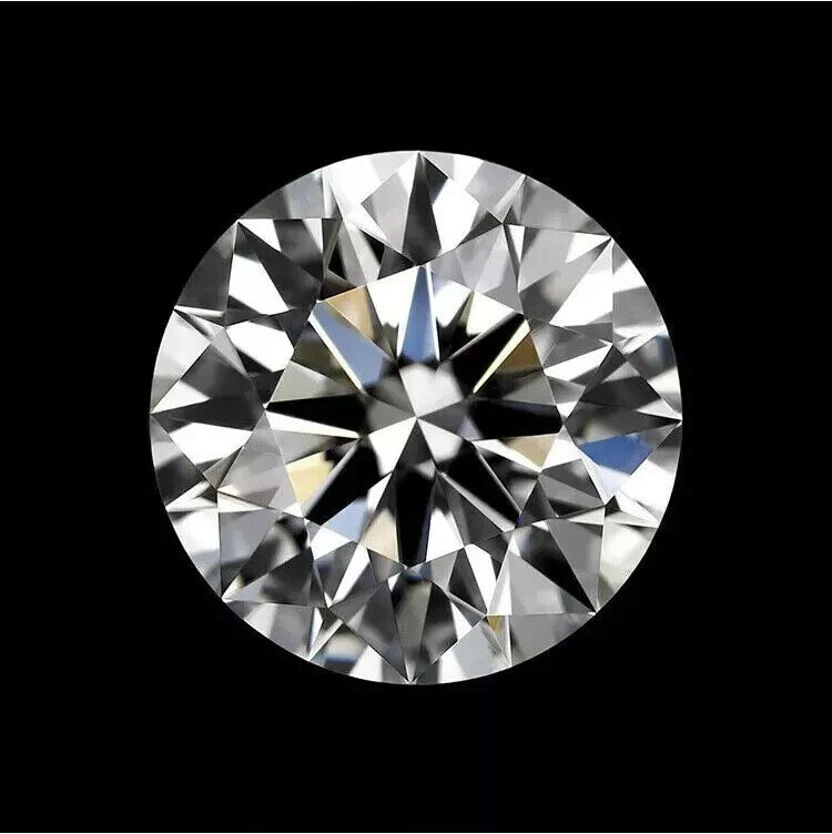 5 CT Round Cut Natural D Color VVS1 Clarity LabGrown Diamond Certified