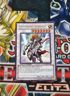   Yu-Gi-Oh Lightning Warrior / Blitzkrieger in Ultra Rare aus JUMP-EN046 | NM  