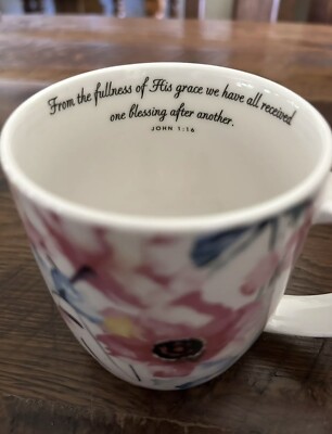 4 Pc Set Christian Art Gifts SEEDS OF LOVE COLLECTION Coffee Mug Cups  Scripture | eBay