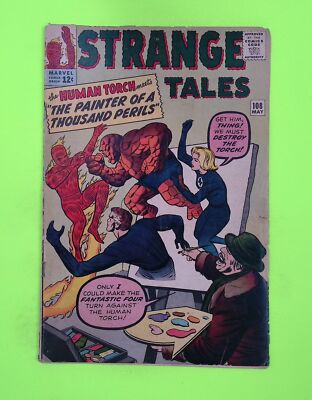 Strange Tales #108 Vol. 1 1963 Marvel Comics 3.0 Comic Book J14-180