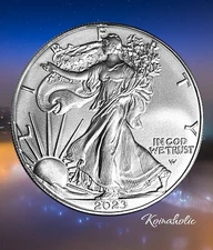 2023 $1 American Silver Eagle Brilliant Uncirculated, Fast Daily Shipping 🚢 
