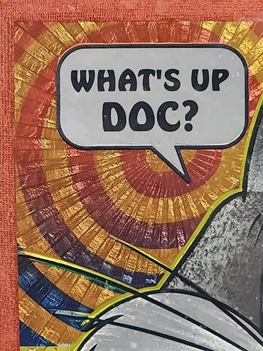 Bugs Bunny "What's Up Doc?" Foil Art Print Looney Tunes - Picture 2 of 8