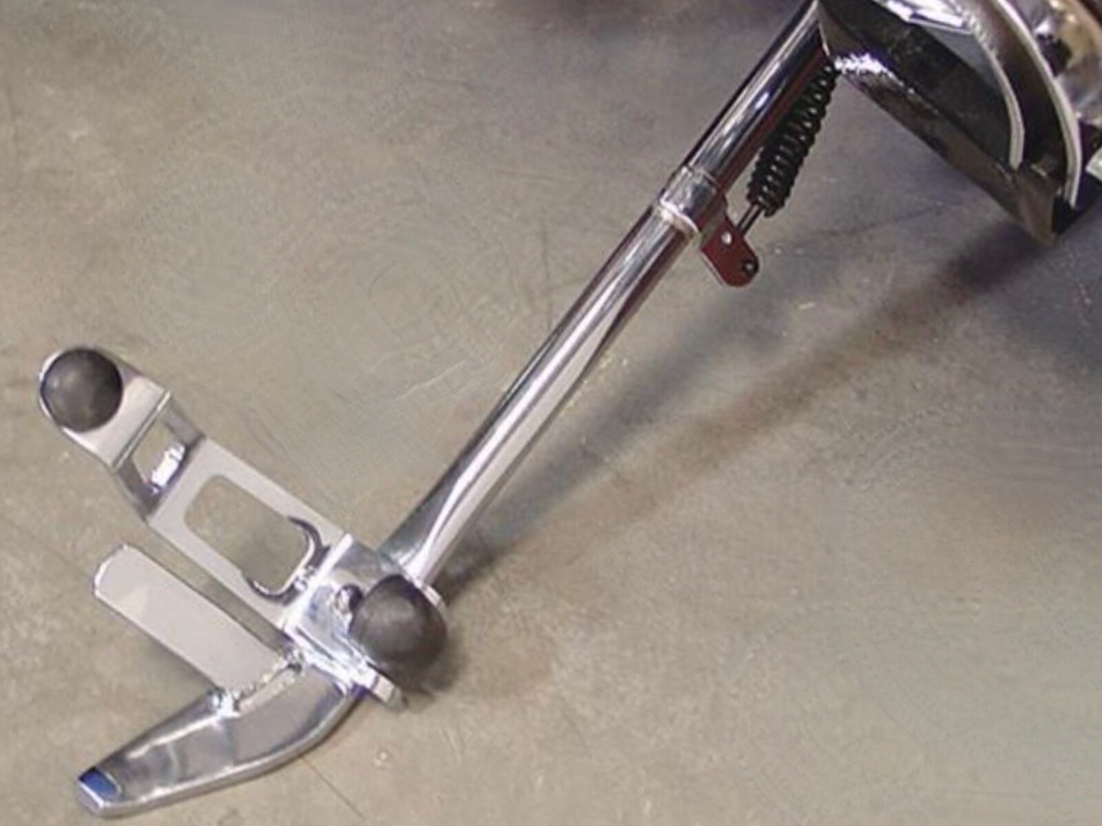 Chrome Harley Softail 19842006 Jiffy Kickstand Extend 5023300 Fat Boy