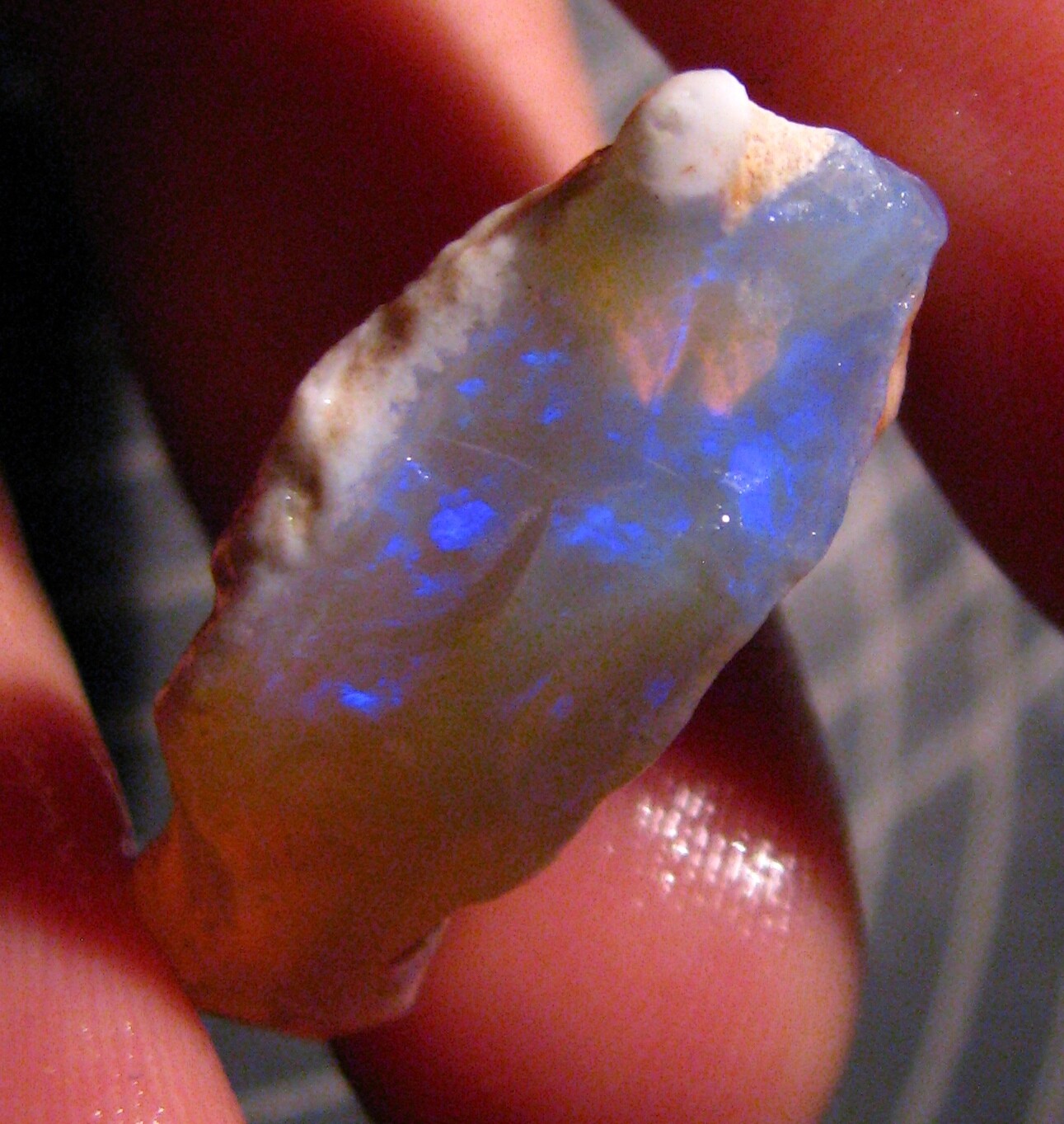 Opale noble d'Australie contre le stress pierre de lithothérapie naturelle de 25.10ct