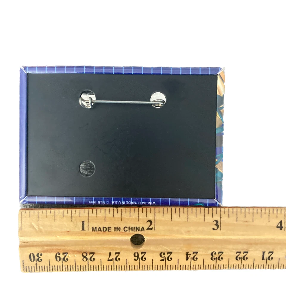 Arizona Diamondbacks MLB Vintage 3" Pinback Button by Wincraft in USA (1999) - Image 2 of 2