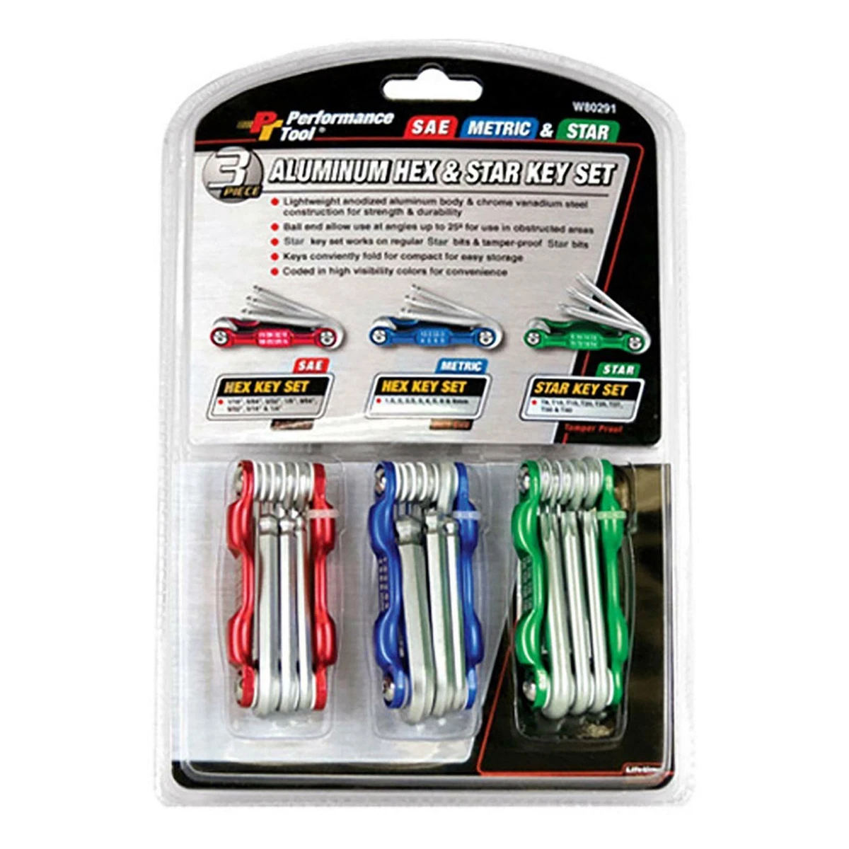 Lightweight allen cheap key set