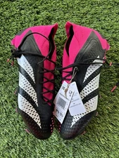 ADIDAS MENS PREDATOR ACCURACY .1 SOCCER CLEATS NEW BLACK PINK SIZE 9.5 $250