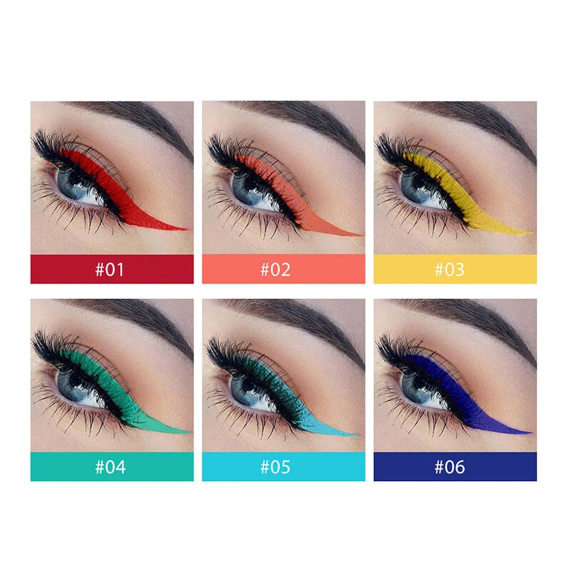 Waterproof Eyeliner Long Lasting Liquid Eye Liner Quick-drying Makeup Cosmetic - Image 2 of 4