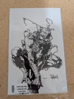 Amazing Spider-Man #35 Comic Book 2023 David Finch Variant B&W Virgin Signed NM