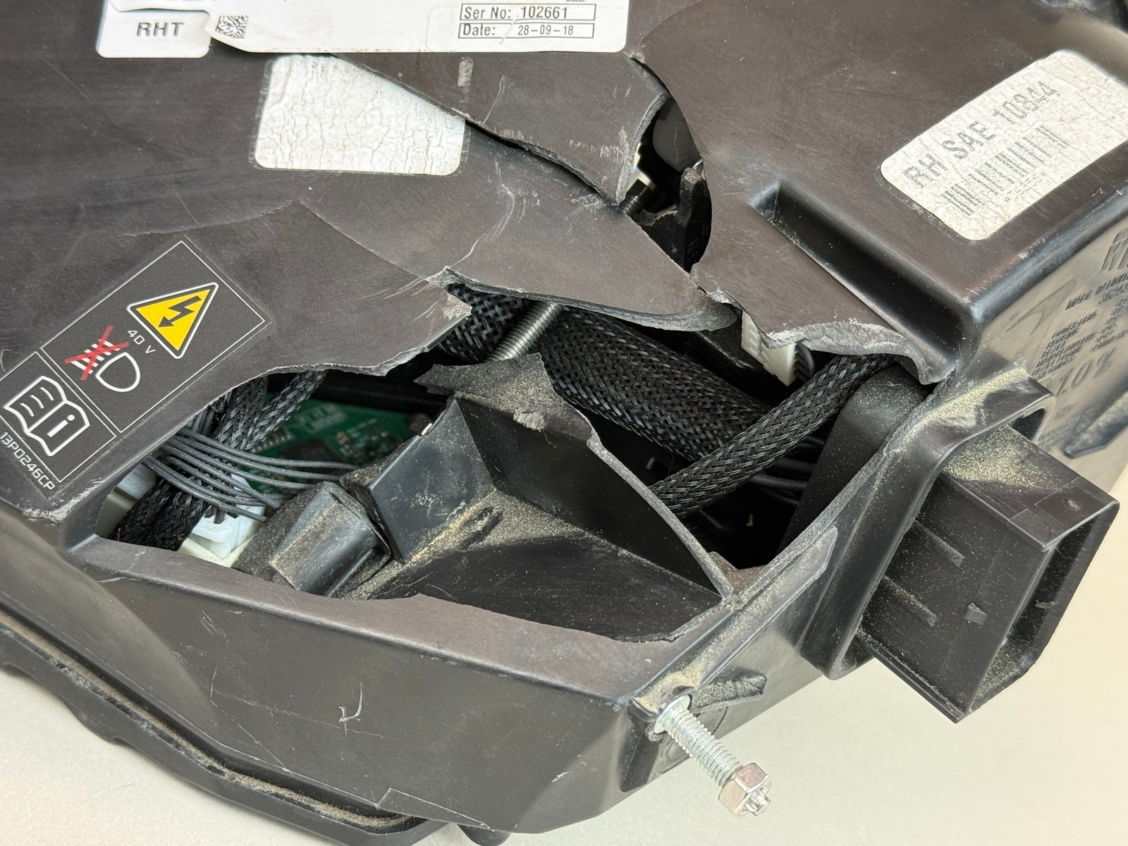 McLaren 570S 2016-2021 RIGHT Headlight P/N 13A3919CP