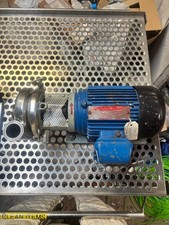 DPL Stainless Steel Pump Type: 114 MD6 c/w Brook Crompton Motor 0.37KW