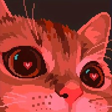 Cat Diamond Art Kits for Adults, DIY 5D 12x12 inches,
