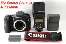 [ Near MINT /Flash] Canon EOS 40D Digital SLR Camera Black Body From JAPAN #388A