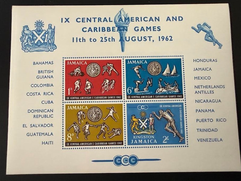Jamaica Stamps.Sc.197-200.Sports.Block.MNH.