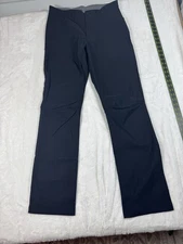 Eddie Bauer Men’s Tech Pants Lightweight Moisture Wicking Stretch Black 32 x 34