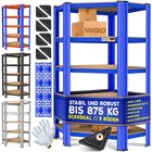 KESSER® Lagerregal Metall Eckregal Schwerlastregal Kellerregal Werkstattregal