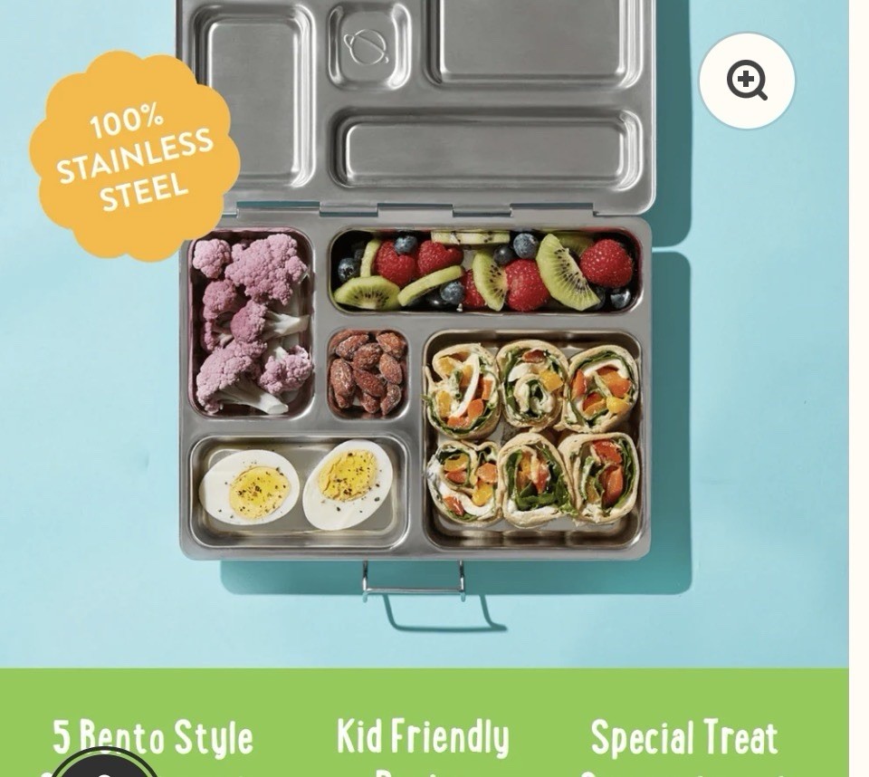 Rover Stainless Steel Lunch Box, 5 Compartments, Dishwasher 
