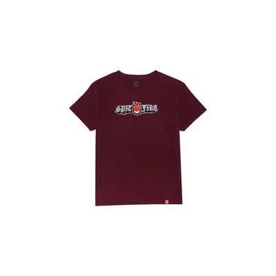 Spitfire Wheels Old E Drop Bighead Youth T-Shirts - Medium