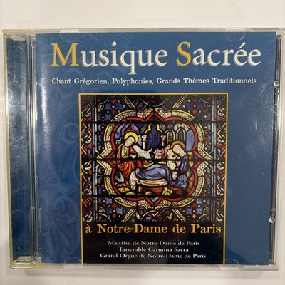 Musique Sacree Notre-Dame de Paris CD Made In The E.C. 1996