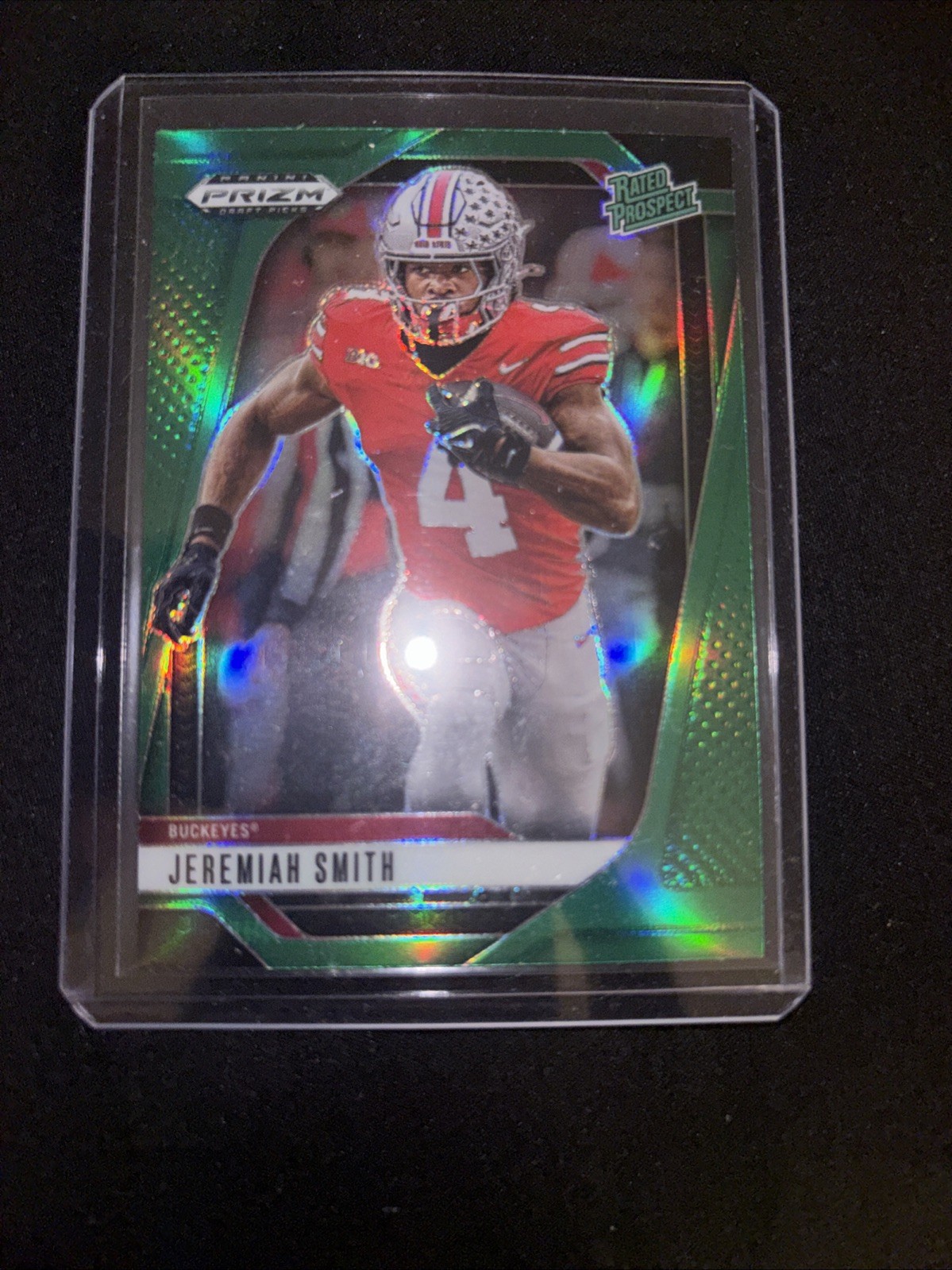 2025 Panini Prizm Draft Picks - Jeremiah Smith #160 Green Prizm (RC)