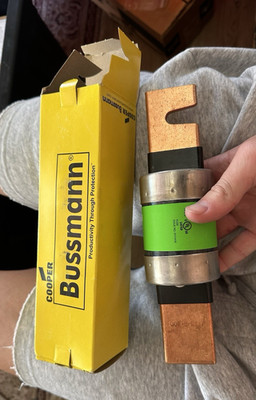 Cooper Bussmann Eaton FRN-R Series RK5 Cartridge Time-Delay AC Fuse FRN-R-400