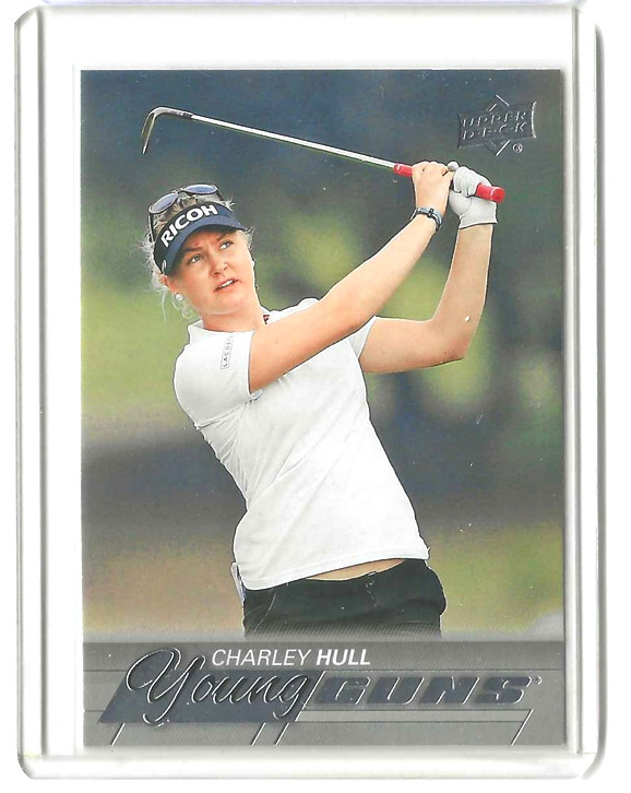 2026 Upper Deck Golf Charley Hull #135 Young Guns Rookie RC 