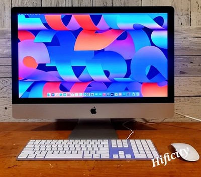 Apple iMac 27-inch 5K Retina Intel i5 3.3 GHz Quad-Core 32GB RAM 2TB Late 2015