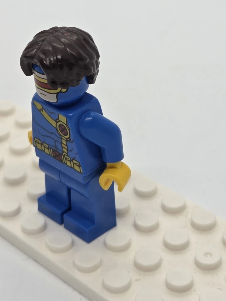Lego Cíclope - Traje Azul sh0941 X-Men Marvel Super Heroes Auténtico Foto 2 de 4