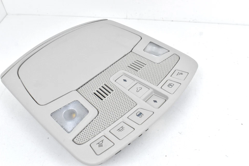 Lincoln MKZ 2016-2019 consola aérea gris domo luz mapa lámpara con techo corredizo OEM Foto 2 de 4