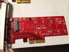 ...StarTech.com PEX4M2E1 M.2 Adapter NVMe/ACHI...USED